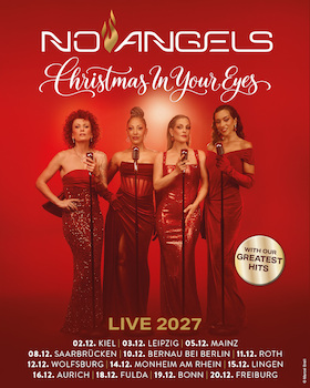 NO ANGELS - Christmas In Your Eyes – Live 2027