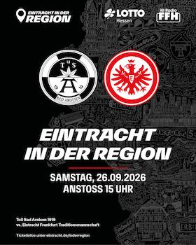 Eintracht in der Region - TuS Bad Arolsen 1919 vs. Eintracht Frankfurt Traditionsmannschaft