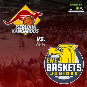 Iserlohn Kangaroos vs. Baskets Juniors TSG Westerstede