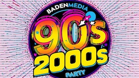 Tanzfahrt Baden Media - 90er/2000er Party, inkl. 2 Std. Schifffahrt, Veranstaltungsende ca. 02:00 Uhr.
