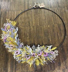 Blumenworkshop - So gelingt Ihr Flower Hoop
