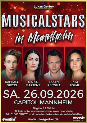 Musicalstars in Mannheim