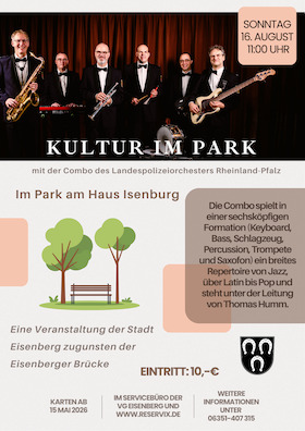 Kultur im Park - Combo des Landespolizeiorcheszers Rheinland-Pfalz