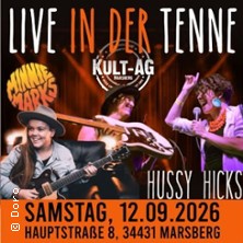 Hussy Hicks & Minnie Marks - Hussy Hicks and Minnie Marks live in Marsberg!