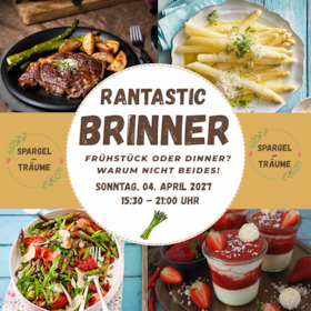 Rantastic Brinner – Breakfast meets Dinner - Spargelzeit