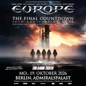 EUROPE - The Final Countdown - 40th Anniversary Tour