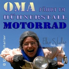 Ellen Schaller - Oma fährt im Hühnerstall Motorrad