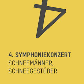 4. Symphoniekonzert - Schneemänner, Schneegestöber