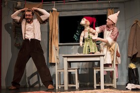 Theater des Lachens zeigt: "Pettersson kriegt Weihnachtsbesuch" (4+)