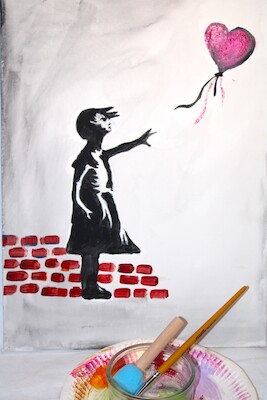 Creative Night - Motiv: Banksy