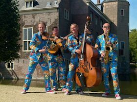 THE BUSQUITOS - Eine energiegeladene Jazz-Comedy-Band aus den Niederlanden
