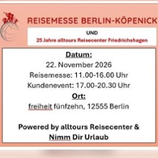 Reisemesse Berlin-Köpenick & Kundenevent
