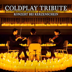 Coldplay Musik bei Kerzenschein
