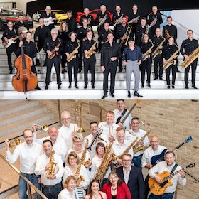 Porsche Big Band + Wüstenrot & Württembergische Campus Big Band - Big Band Battle zu Gunsten der LKZ-Aktion "Helferherz"