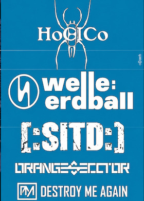 Electronic Dance Art Festival 2026 - WELLE: ERDBALL, Orange Sector, Destroy me Again und weitere Bands in Vorbereitung