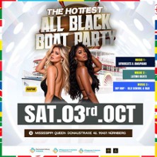 All Black Boat Party - International Boat Party