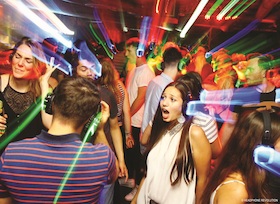Silent Disco - Kopfhörer Party mit DJ