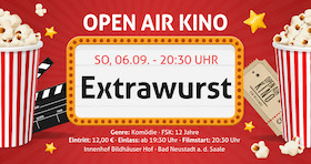 Open Air Kino - Extrawurst