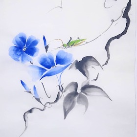 "Sumi-e" - Japanische Tuschemalerei