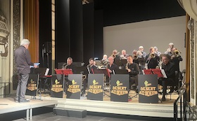 Lindsey Blount und das Desert Jazz Orchestra