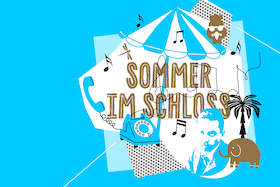 Heute: ein weißer Elefant - im Rahmen von "Sommer im Schloss"