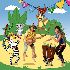 Rodscha & Tom - HAPPY JUNGLE SHOW - Die kunterbunte Urwaldshow von Rodscha und Tom