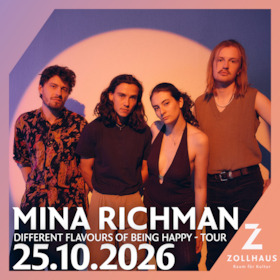 Mina Richman & Band - Different Flavours Of Being Happy – Tour
