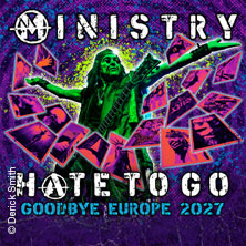 Ministry - Hate to Go - Goodbye Europe
