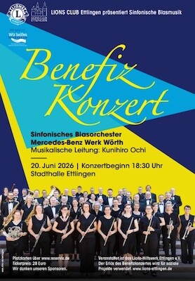 Sinfonische Blasmusik - Benefizkonzert