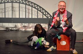 Cologne Comedy Festival: Engel&Esel-Produktionen - Fridolino in Köln - eine musikalische Entdeckungsreise für Kinder ab 5 Jahren und die ganze Familie