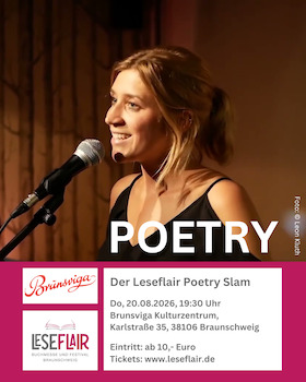 Leseflair Festival 2026 - Der 4. Leseflair Poetry Slam