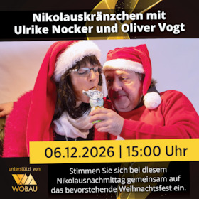 Nikolauskränzchen mit Ulrike Nocker & Oliver Vogt