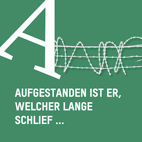 Aufgestanden ist er, welcher lange schlief ... - Eine literarische Spurensuche nach 80 Jahren Frieden