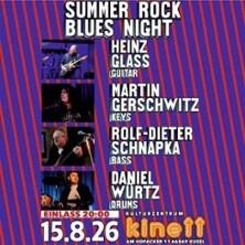 Sommerkonzet mit Heinz Glass, Martin Gerschwitz, Rolf-Dieter Schnapka und Daniel