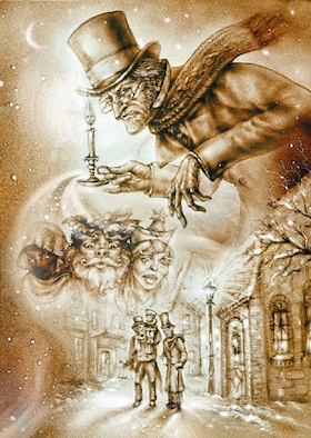 Sandtheater Dresden - A Christmas Carol