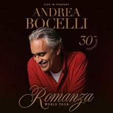 Andrea Bocelli - Romanza - 30th Anniversary World Tour