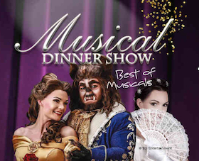Die Musical Dinner Show - Mit Menü oder Buffet als Dinner
