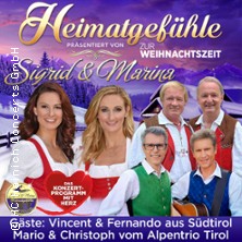 Heimatgefühle zur Weihnachtszeit 2026 - Das Konzertprogramm mit Herz