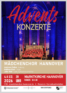 Adventskonzerte 2026 - Konzert am Freitag, 04. Dezember 2026