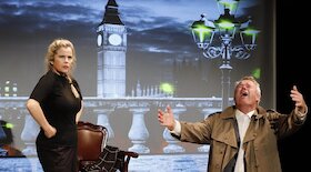 Michaela Schaffrath und Stefan Keim - "Der Mönch mit der Klatsche" - frei nach Edgar Wallace