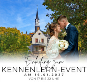 Kennenlern-Event - Probehochzeit mit allen Sinnen