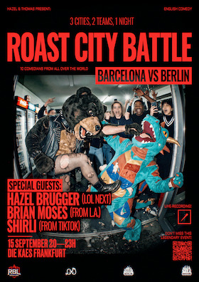 Comedy Roast City Battle: Barcelona vs. Berlin