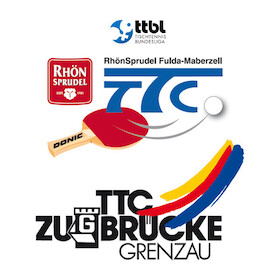 TTC RhönSprudel Fulda-Maberzell - TTC Zugbrücke Grenzau