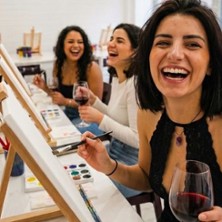 Drink&Paint JGA | Geeignet für - Ich kann eigentlich nicht malen