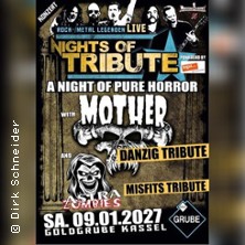 Nights of tribute Danzig + MISFITS Cover | 2 Tribute Bands mit Mother + Astra Zom