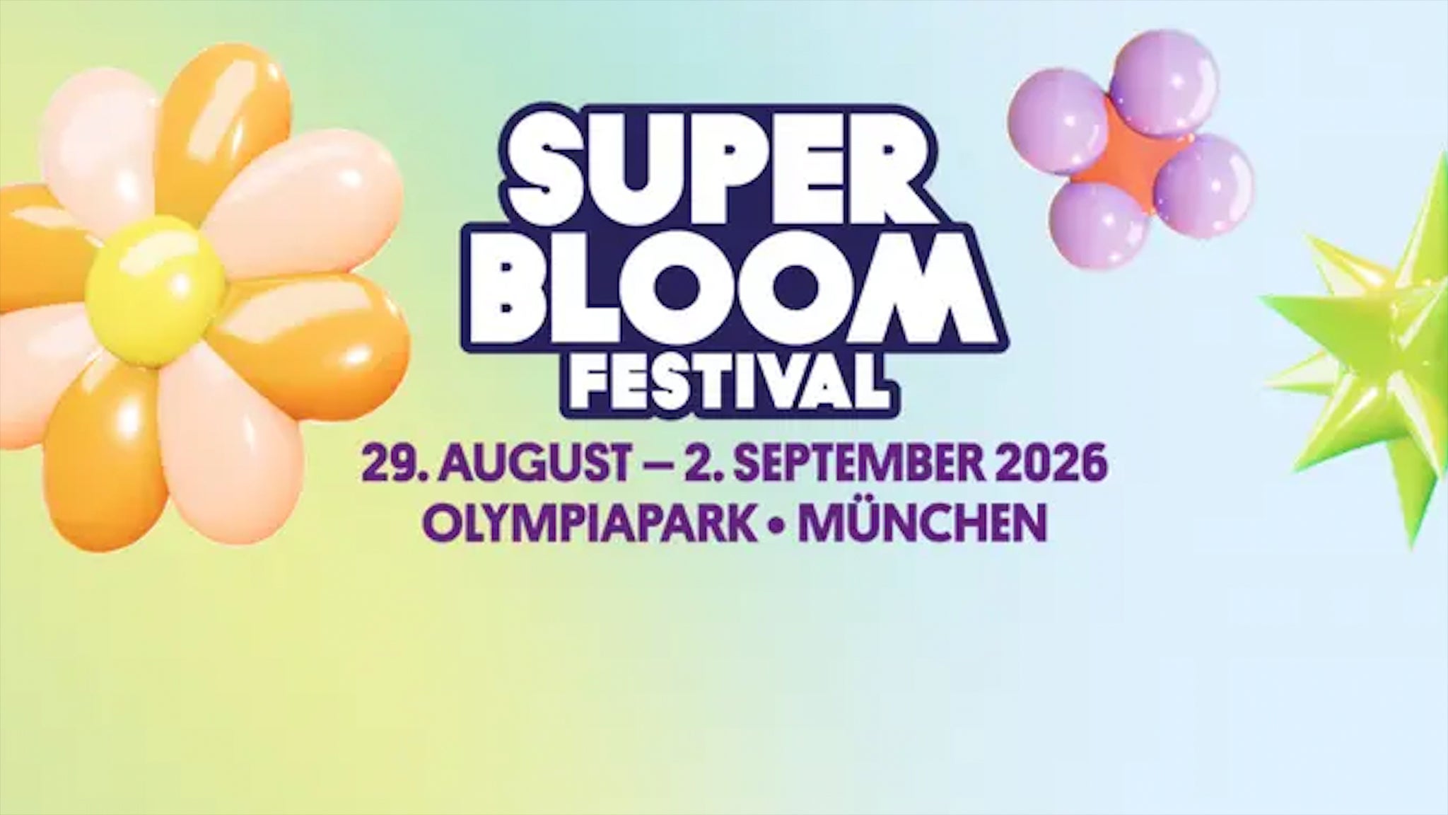 SUPERBLOOM 2026 Experience Day - Sonntag