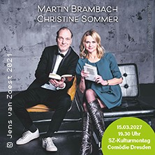 SZ Kulturmontag: Martin Brambach & Christine Sommer - Liebe - Lesung