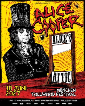ALICE COOPER - ALICE’S ATTIC - LIVE 2027