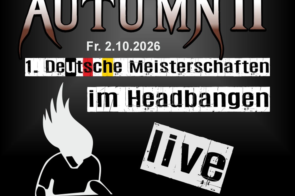 Metal Autumn mit Meisterschaften im Headbangen