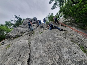 Schnupperklettern und Abseilen